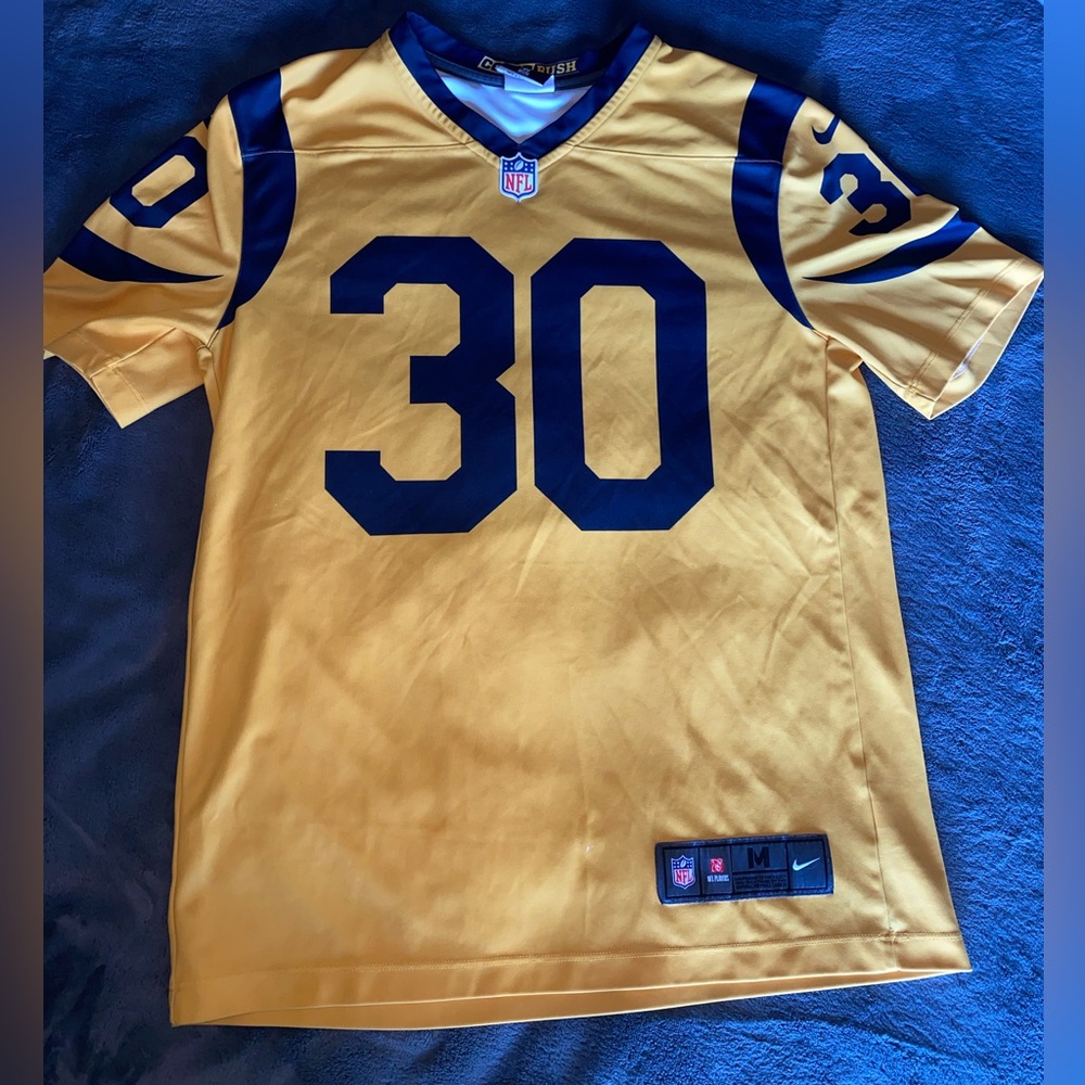 Todd Gurley Color Rush Los Angeles Rams Jersey, Medium
